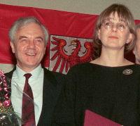 Am 22. November 1990 wurde Marianne Birthler als Bildungsministerin im Kabinett von Manfred Stolpe vereidigt. 